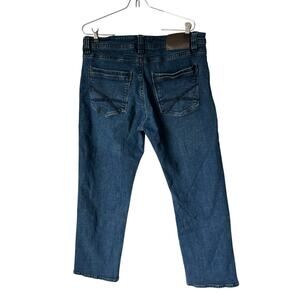 TX AXEL Mens Dark Wash‎ Blue Jeans Size 34X29 Slim Boot Cut Western Casual
